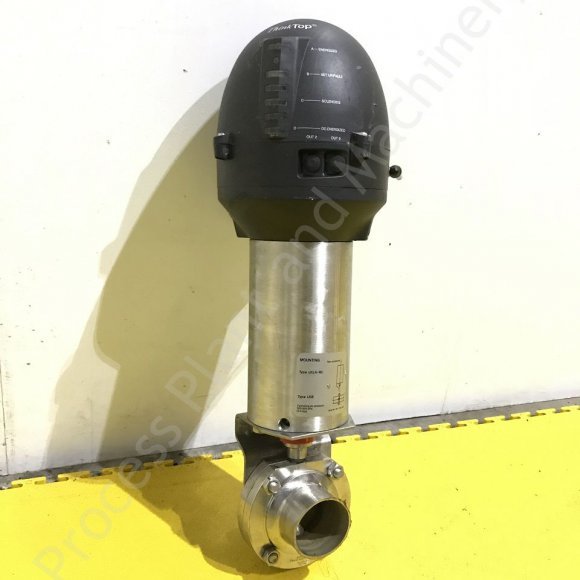 2 inch Alfa Laval Actuated Butterfly Valve with ThinkTop
